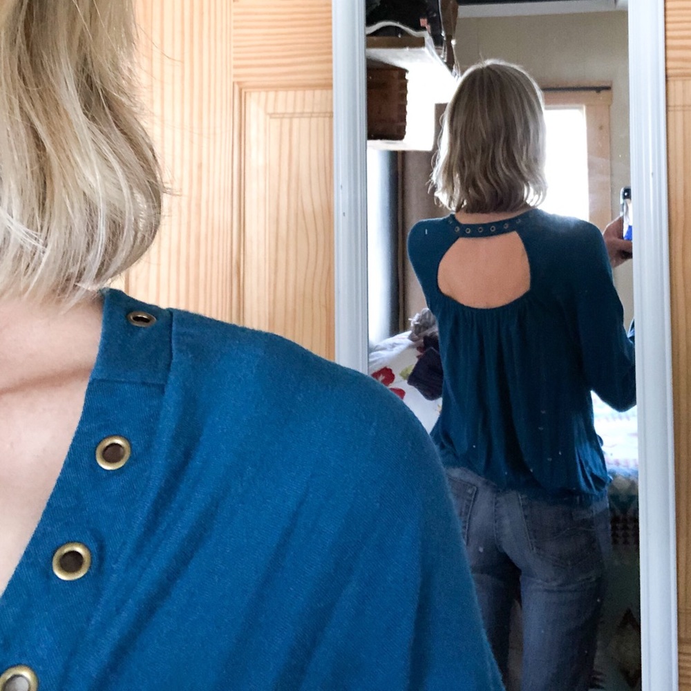 Ella Moss Top, Blouse, Statement Piece, Small